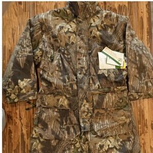 Remington Insulated Coverall Mens XXL Camo Mossy Oak Hunting Suit NWT Flaw